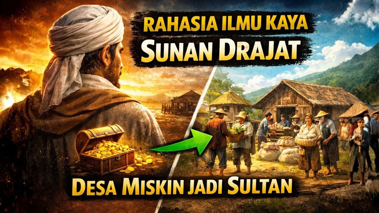Bukan Mitos! Ilmu Kaya Sunan Drajat yang Membuat Desa Miskin Jadi Sultan