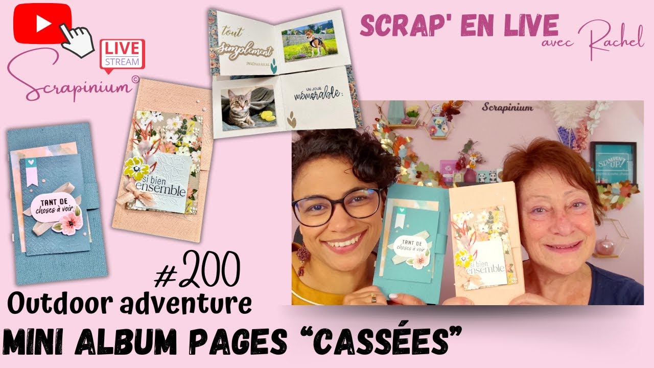 Tuto Mini album aux pages 