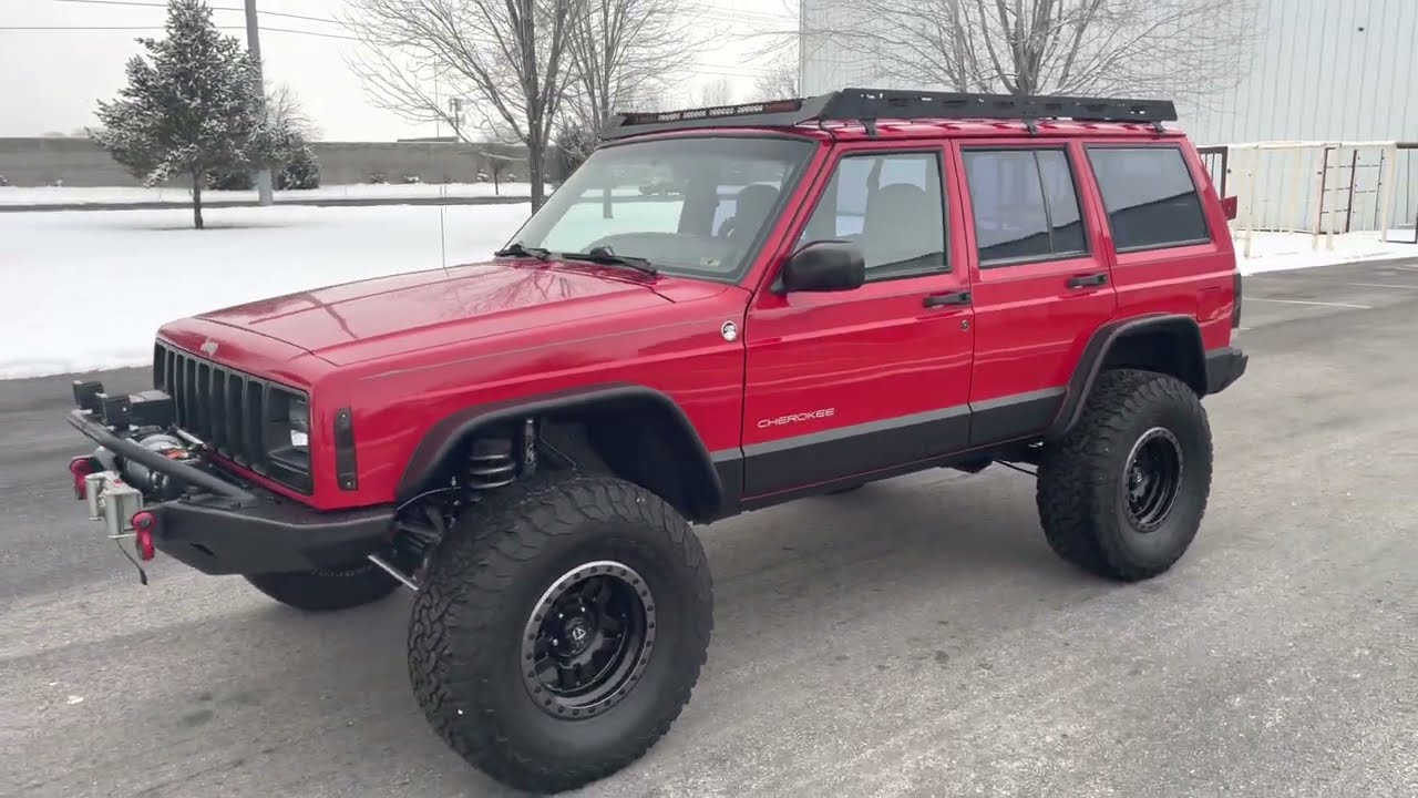 Amazing 1998 Jeep Cherokee XJ in 4K - BUILT!