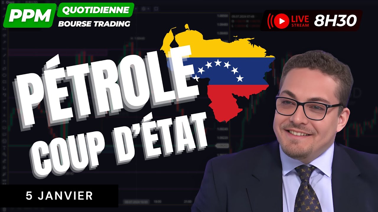 COUP D'&Eacute;TAT & P&Eacute;TROLE : Pourquoi la Bourse ignore totalement la Guerre ? 🔴 LIVE PPM 8H30