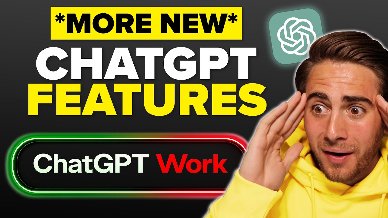 ChatGPT выпустил ЕЩЁ БОЛЬШЕ обновлений 5.6 и Work &mdash; это просто безумие! (Новые функции ChatGPT)