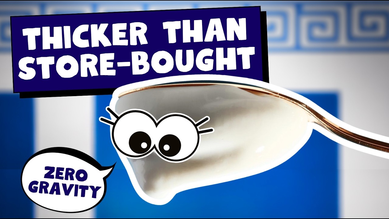 Homemade Greek Yogurt That's THICKER Than Store-Bought