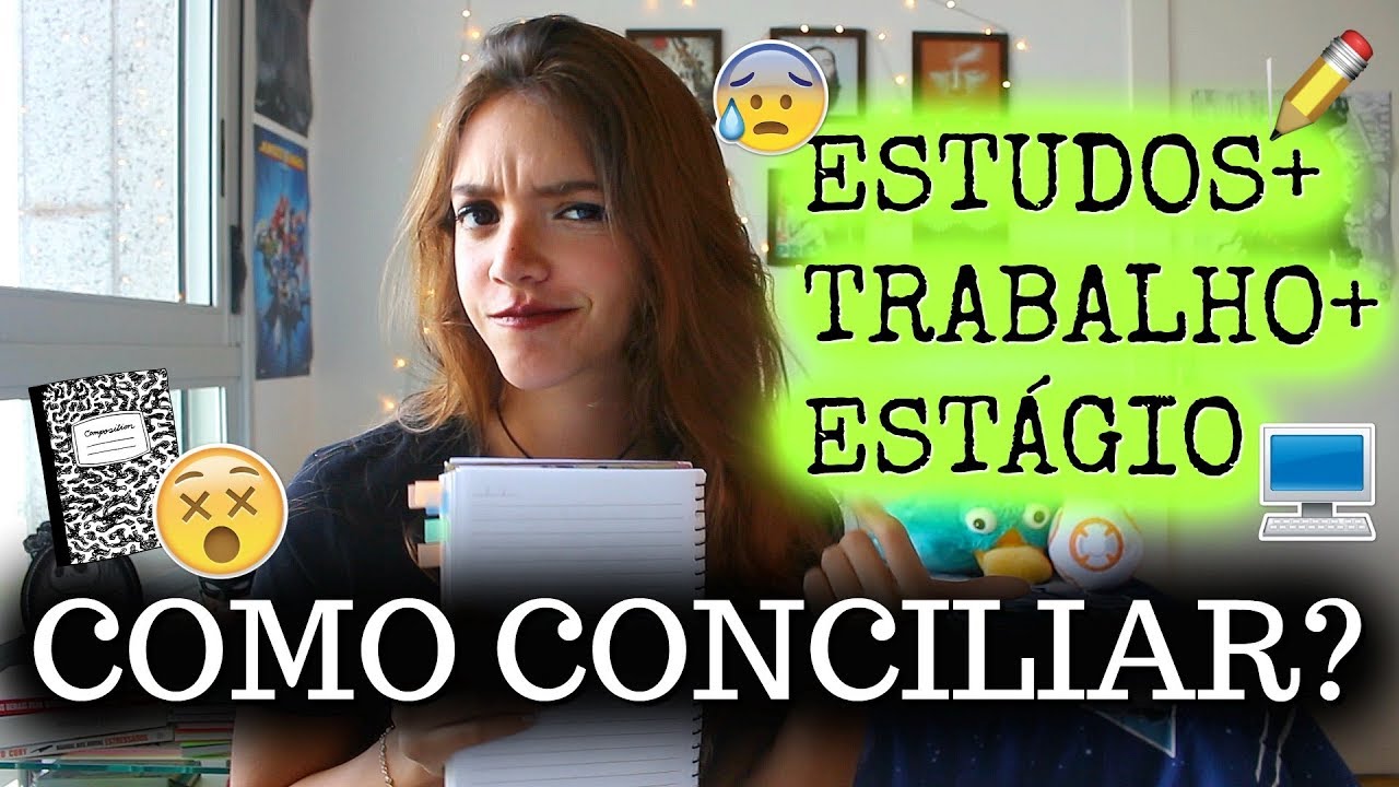 COMO TRABALHAR E ESTUDAR AO MESMO TEMPO - 12 DICAS! (Débora Aladim)
