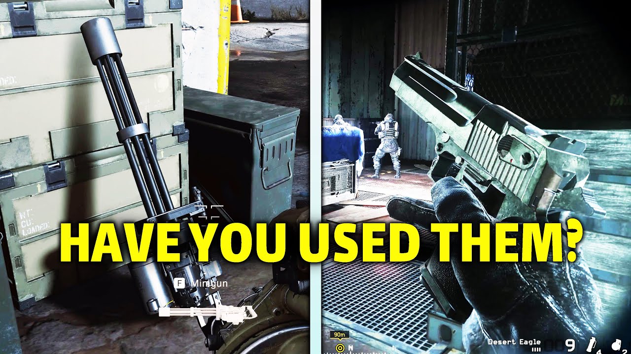 These Weapons Have Been Used Once! | Call of Duty Campaigns