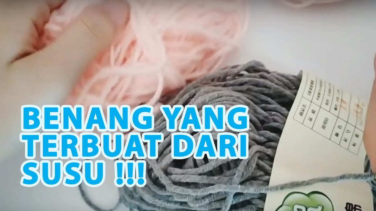 Review Benang Rajut Milk Cotton (Benang dari Susu)