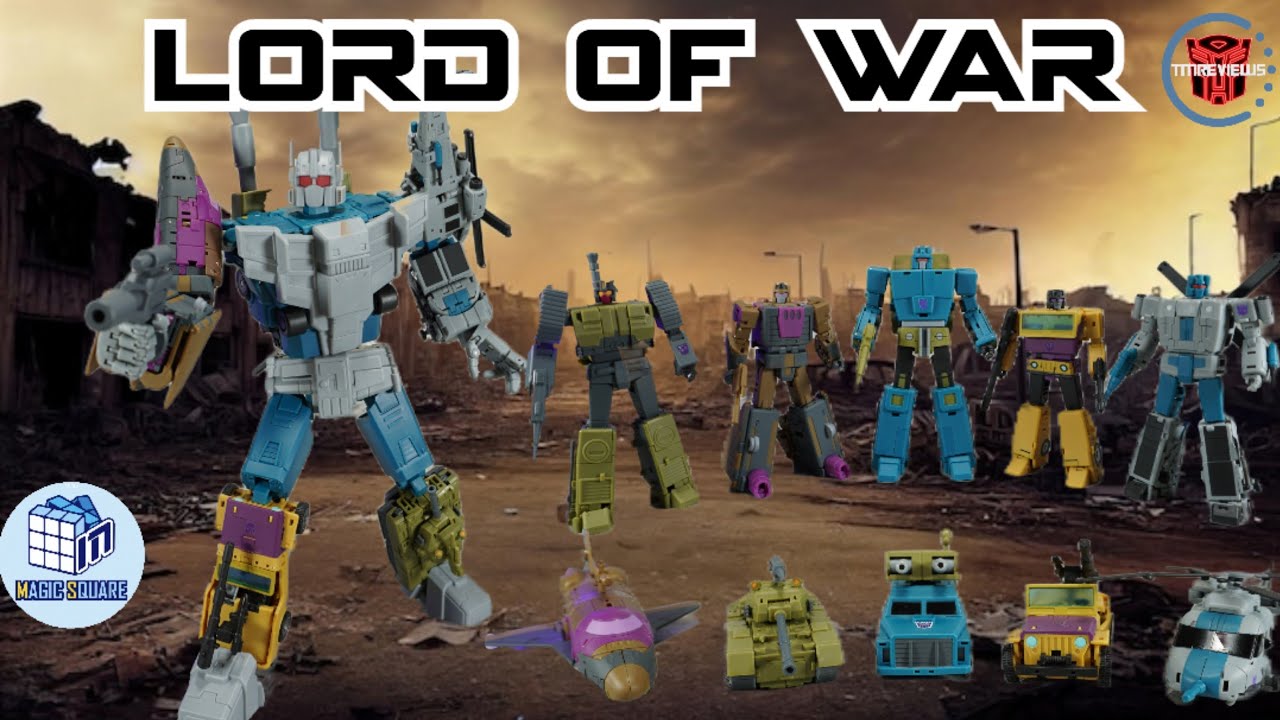 Magic Square MS-B51D - B55D Lord of War (AKA IDW Bruticus)