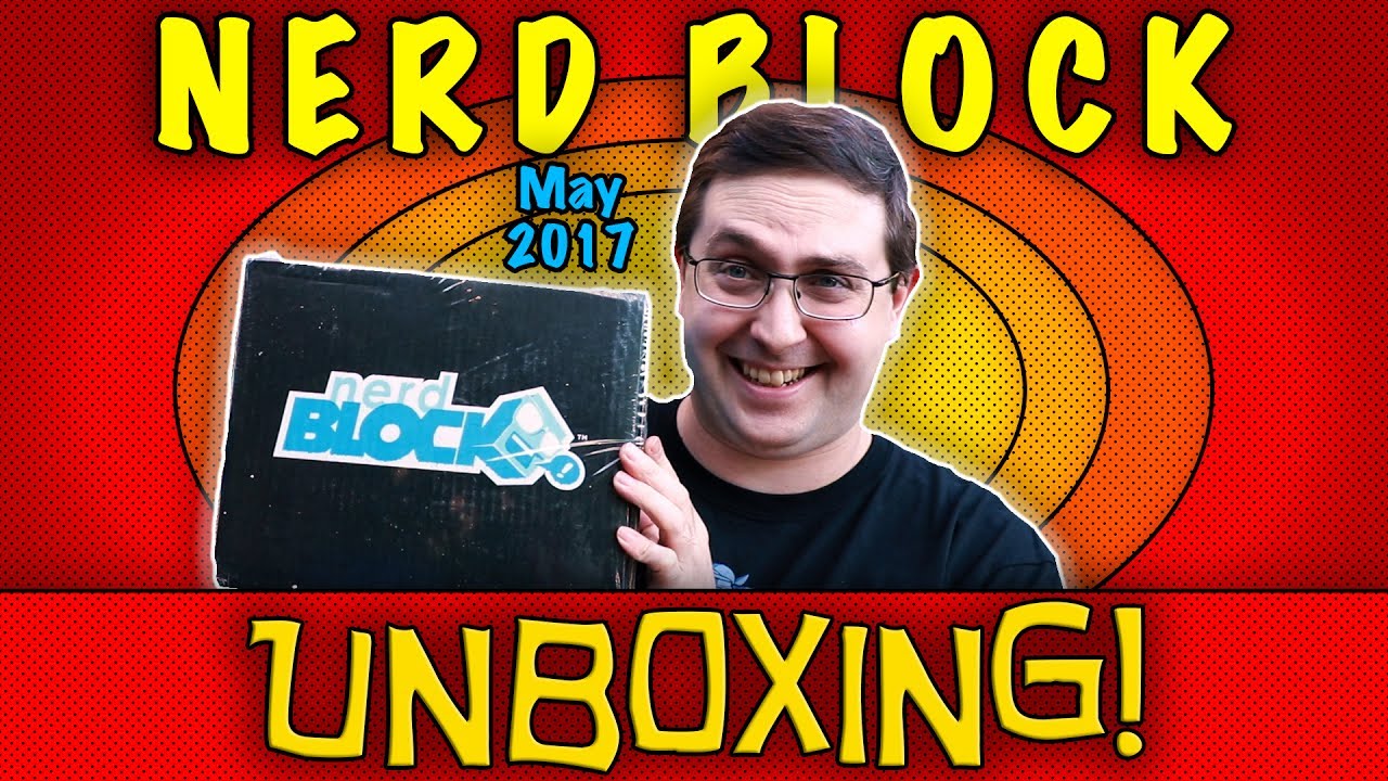 UNBOXING! Nerd Block May 2017 - #Marvel