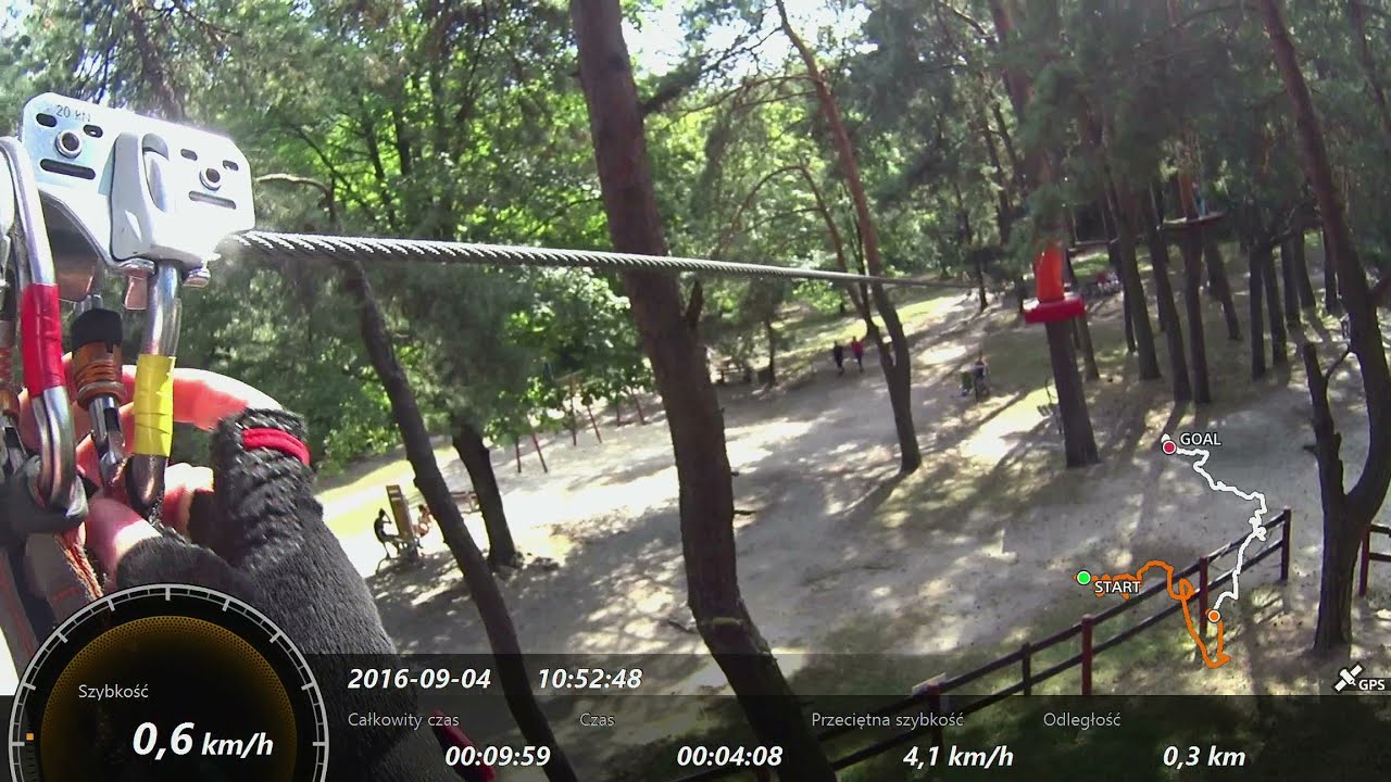 Park Linowy 40 - Kielecki Park Linowy - Trasa Pomarańczowa 04.09.2016