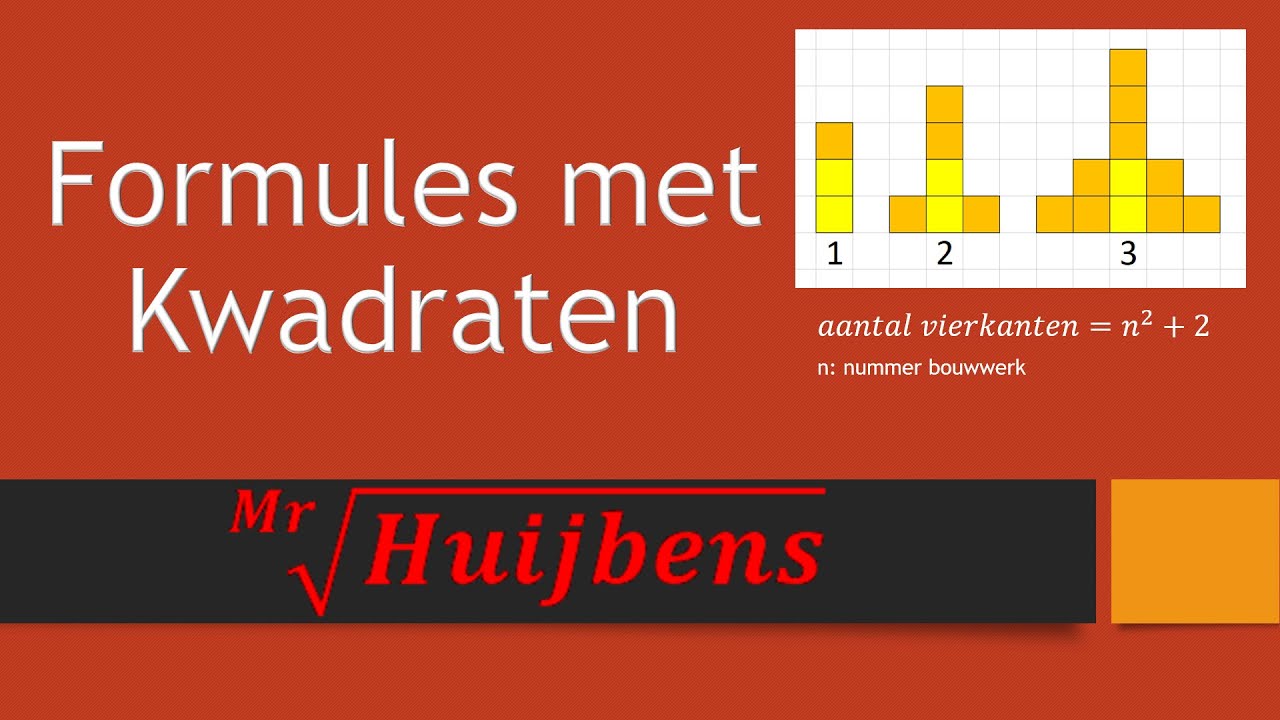 Formules met Kwadraten