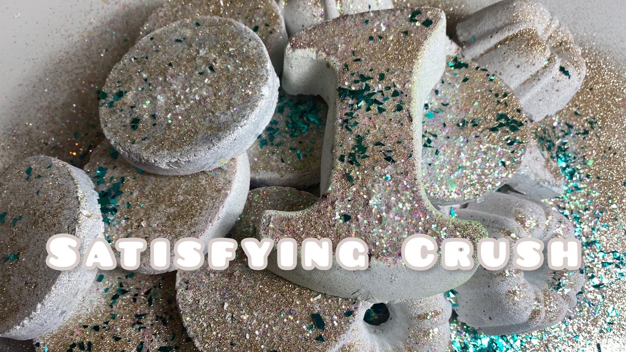 Glam Gym Chalk Crush | Oddly Satisfying