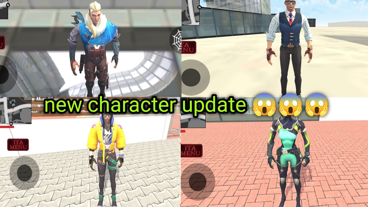  New character update in Indian aura simulator 3d #trendingvideo #viralvideo #videogame #gta #gaming