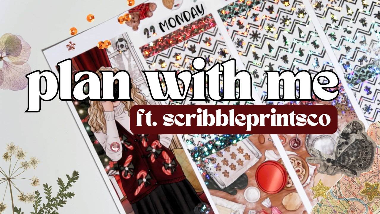 🎄ПЛАНИРУЙТЕ ВМЕСТЕ СО МНОЙ🎄 ПЛАНИРОВАНИЕ ПАМЯТИ С ИСПОЛЬЗОВАНИЕМ SCRIBBLEPRINTSCO. | Plannahannah