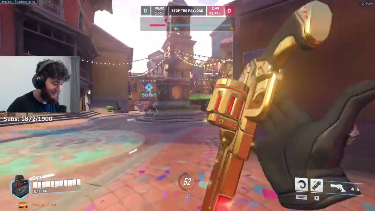 Dafran CASSIDY, TRACER COMPETITIVE Gameplay! [ OVERWATCH VOD Replays ]