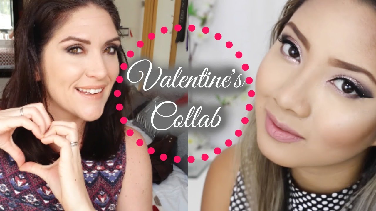 Valentine's Day Collab  ♥ Beauty With Kimmy ♥ Drugstore Night/Evening Look