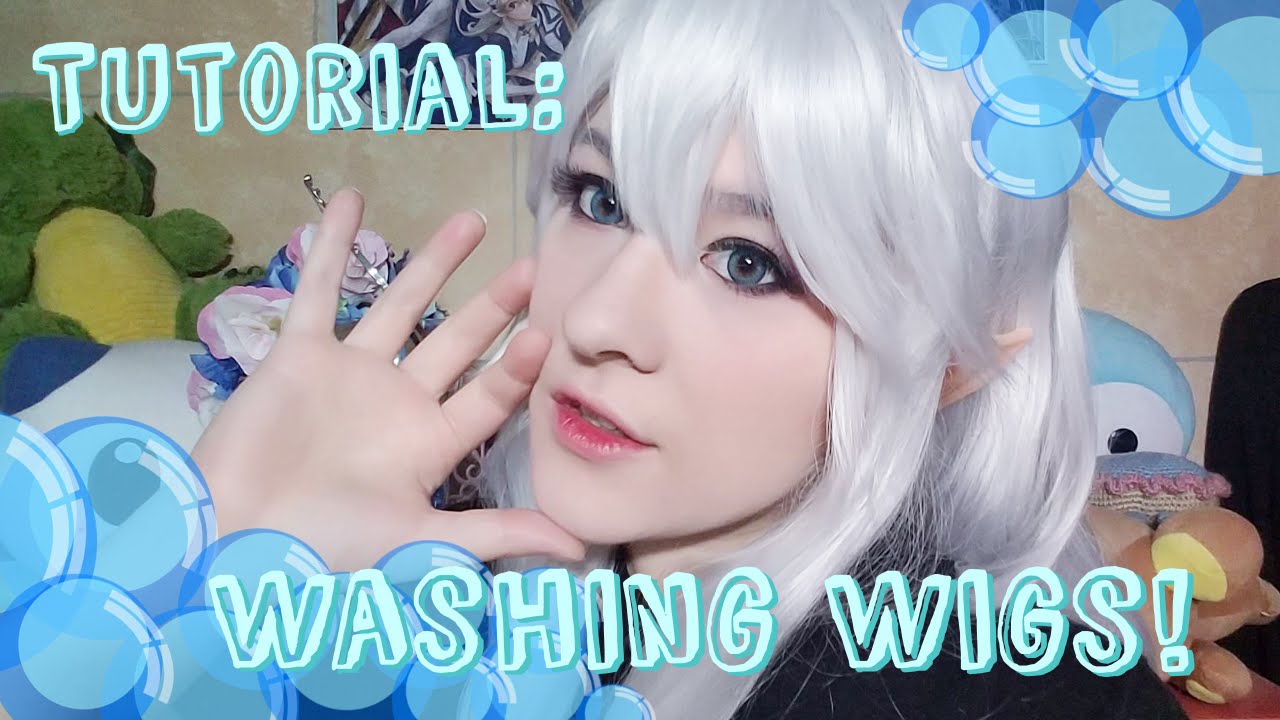 Tutorial: Washing Cosplay Wigs!