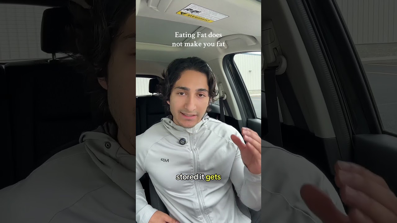 Употребление ЖИРА не делает вас ТОЛСТЫМ