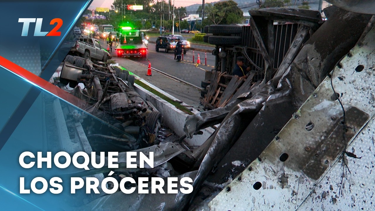 Fatal accidente deja a una persona fallecida en Los Próceres | Teledos | El Salvador