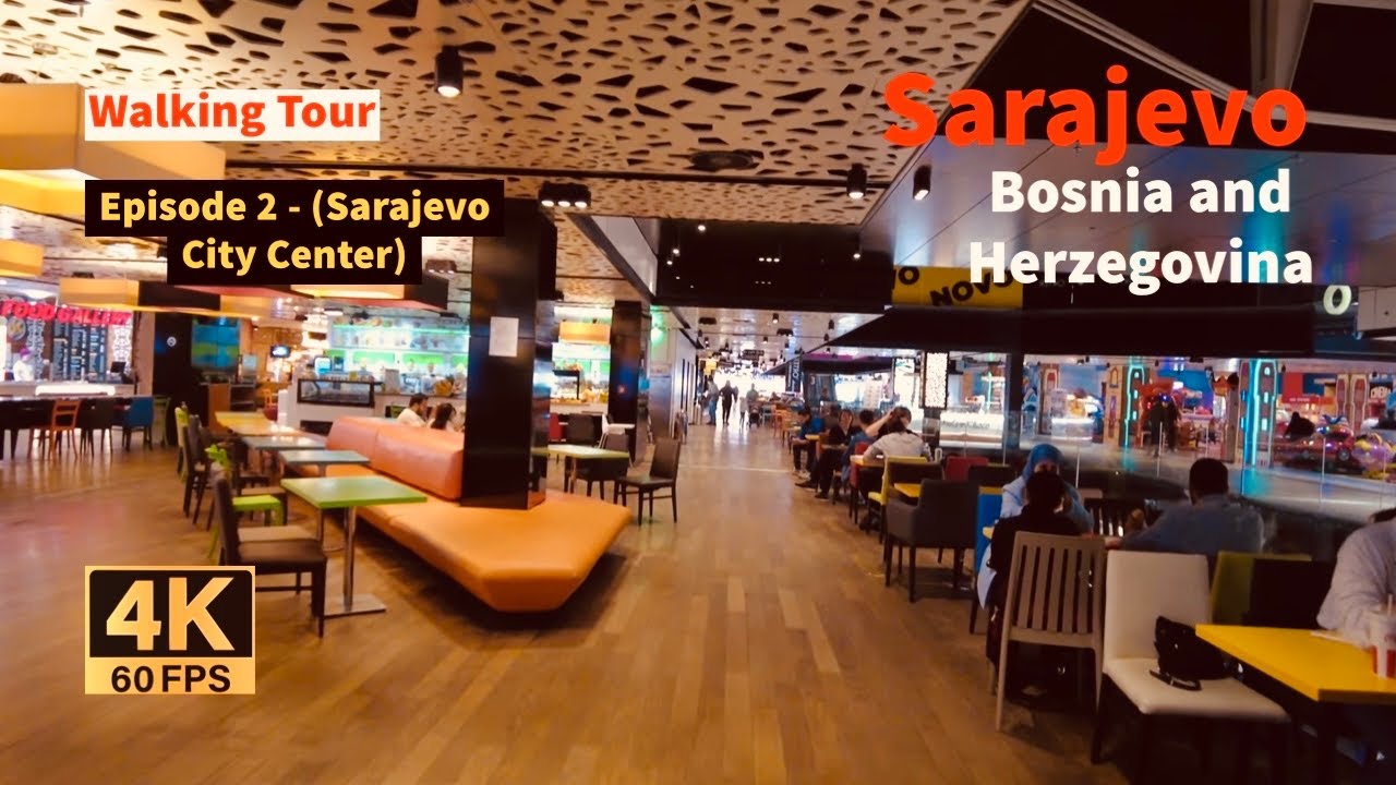 Sarajevo Clips - 4K (Sarajevo City Center SCC), Sarajevo, Bosnia and Herzegovina