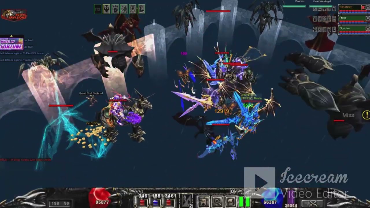 Guild FDCIELO cazando boss MU HOUSE