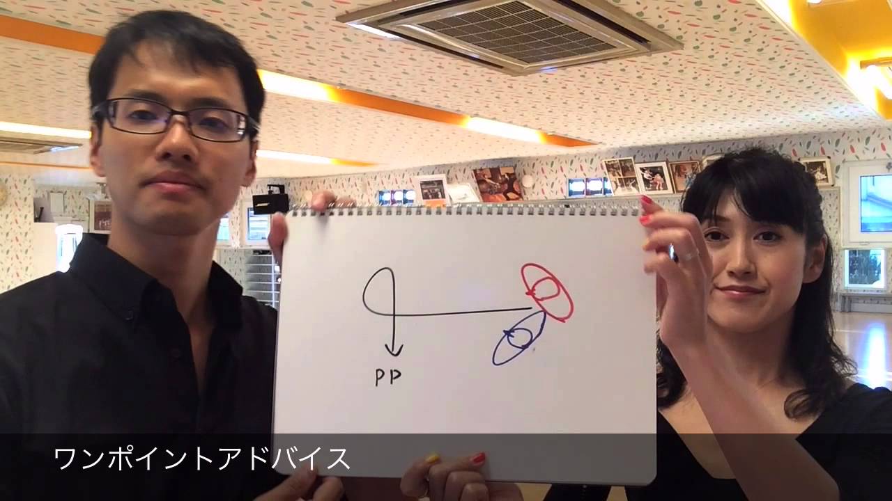 タンゴのステップ ナチュラルプロムナードターン 群馬県の社交ダンス教室
