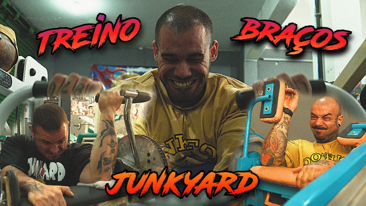 TREINO FOCADO DE BRA&Ccedil;O DO MR SAIZEN, FELIPE MORAES E XICORIA NO MELHOR ESTILO JUNKARD!