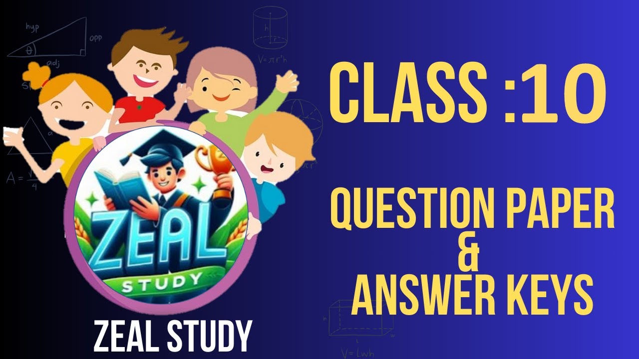 10TH SCIENCE PUBLIC EXAM OFFICIAL ANSWER  KEY  TM APRIL 2025