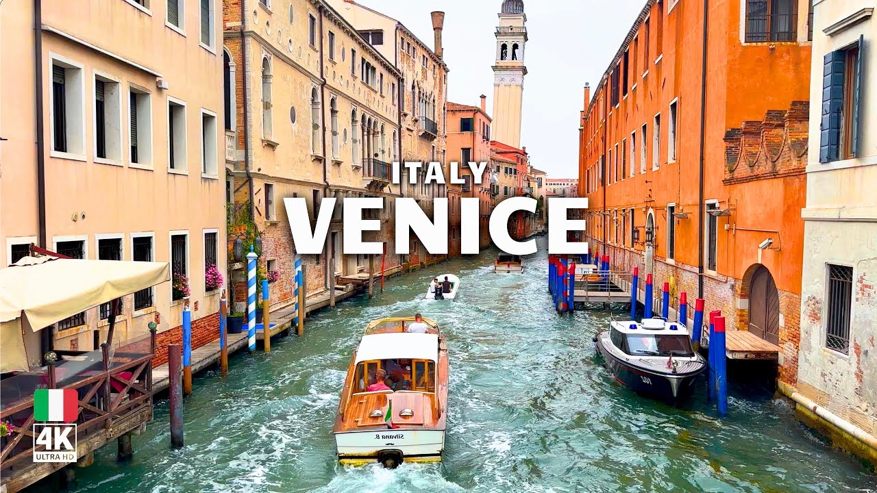 Venice, Italy 4k HDR Walking Tour  🇮🇹  With Captions