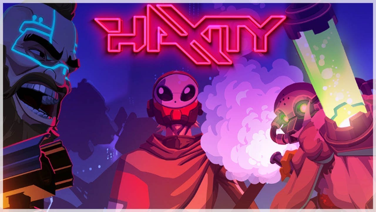 Haxity - Fantastically Animated Dystopian Cyberpunk Deck Builder
