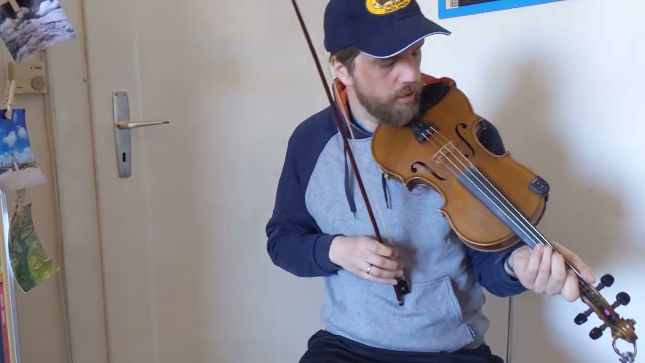 Red Prairie Dawn, slowed down fiddle tune