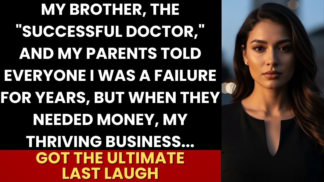 My “Failure” Brother And Parents Needed Money—My Thriving Business Gave Me The Last Laugh