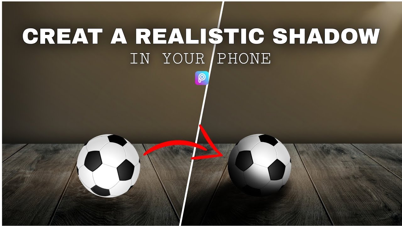 How to Make a Realistic Shadow in your Android Mobile || picsart editing ||