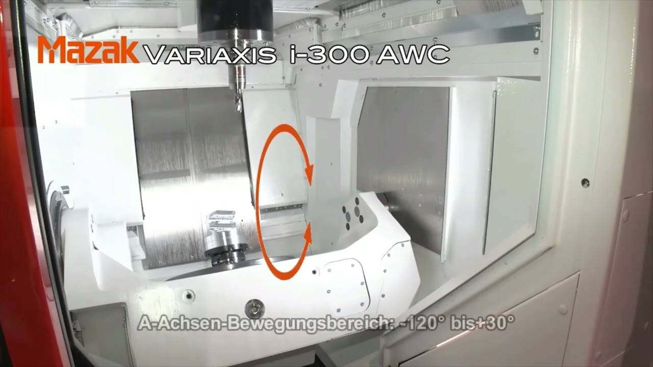 Mazak Variaxis i-300 AWC | 5-Achsen Fräsmaschine