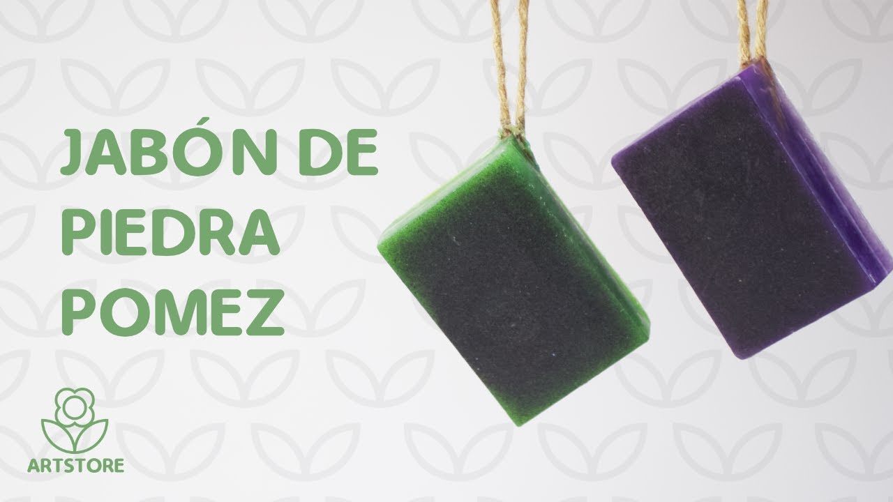 ✅ COMO hacer JAB&Oacute;N  de PIEDRA POMEZ
