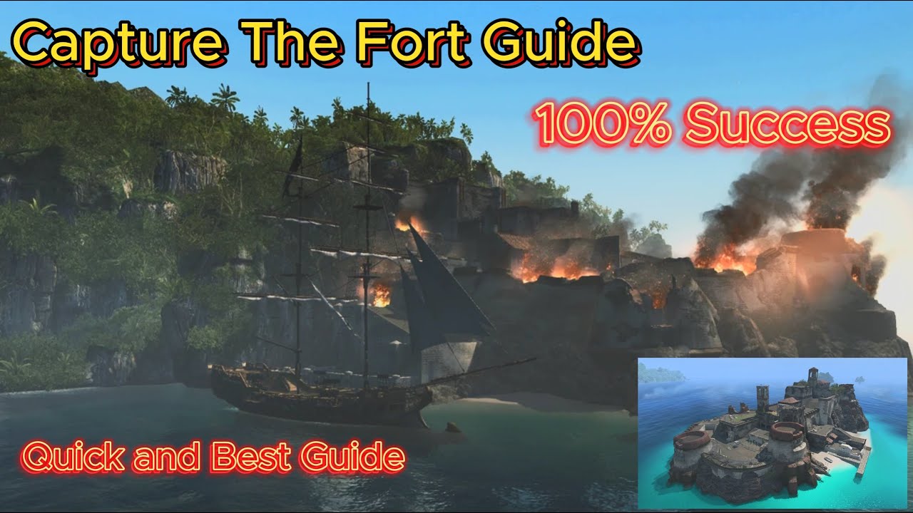 Assassin's Creed Black Flag ||Guide to win every fort||