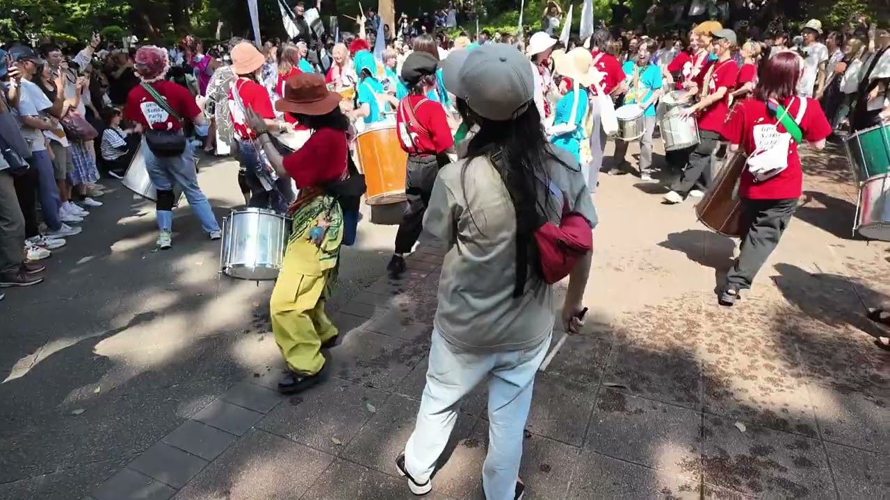 藝祭 GEISAI 2024 神輿出陣とサンバ Mikoshi Kickoff with Samba