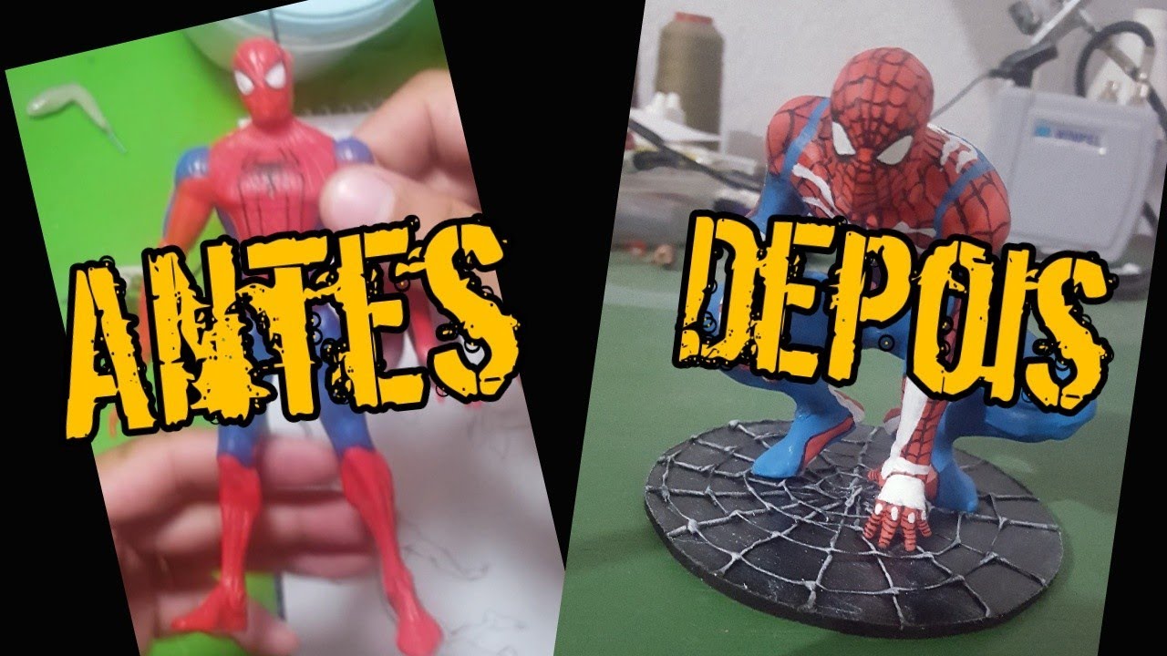 Toy Makeover Spiderman
