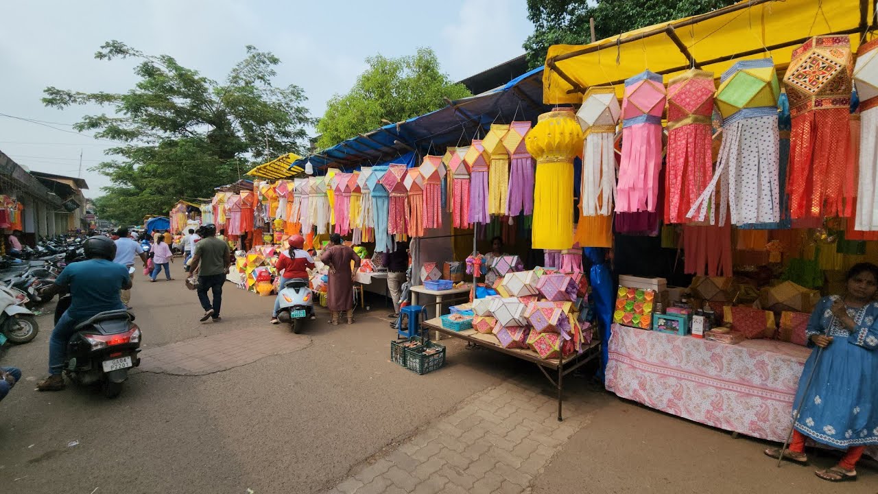Diwali Shopping Mapusa Market 🎊✨