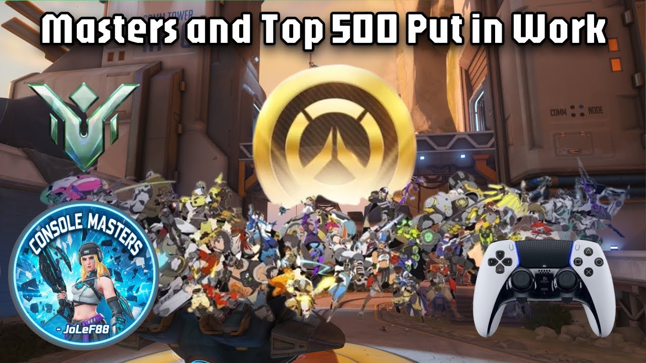 TOP 500 Clinic in Masters Lobbies — These Players WEREN’T READY | OW2 6v6 | JoLeF88