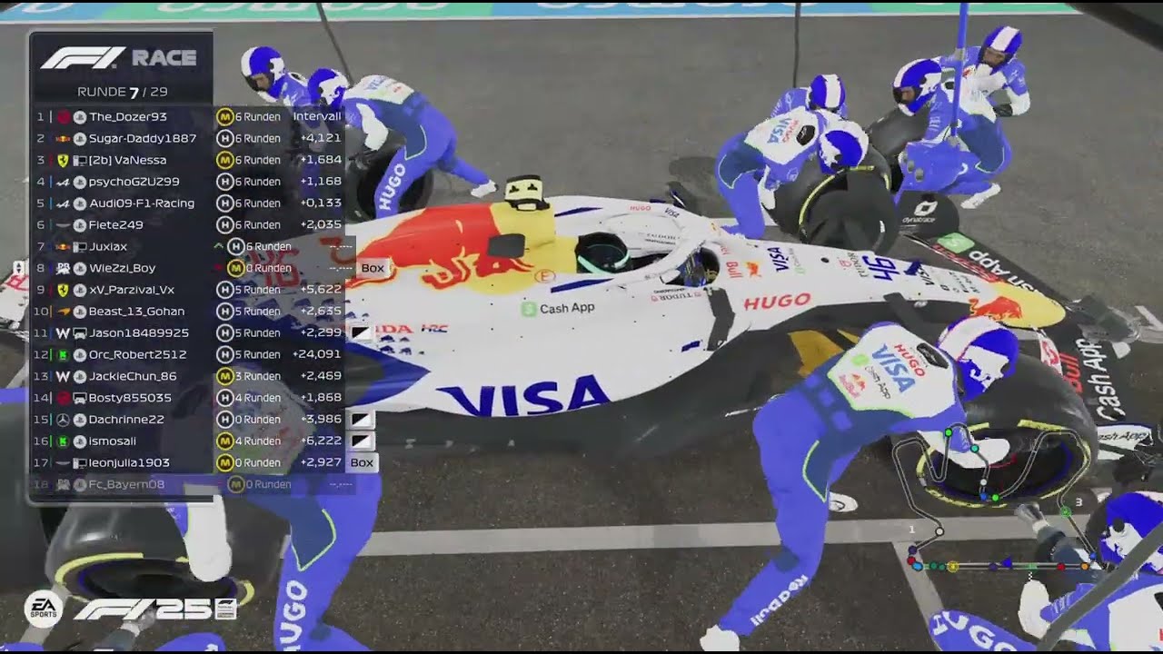 F1 25 / Diamond Performance League 2b / Season 1 / Rennen / Großer Preis von Katar