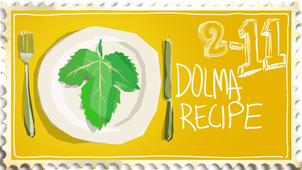 Cooking with Grape Leaves - Dolma Recipe