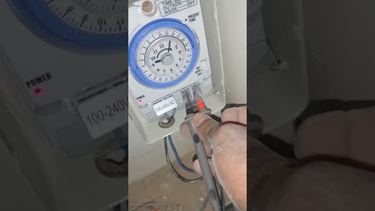 How to Install and Set an Analog Timer Switch | Complete Wiring & Time Setting Guide