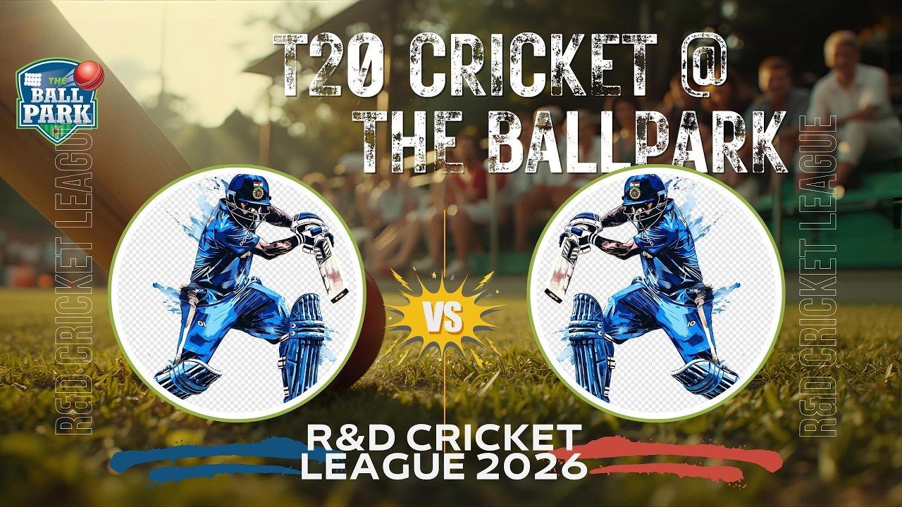 R&D Cricket League 2026 | Watch T20 Cricket Game Live from BallPark Cricket Ground | 13 Feb
