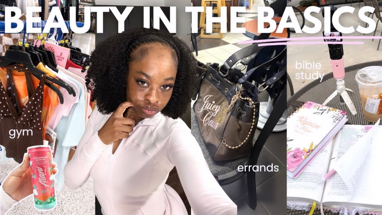 A Christian Girl VLOG ♡ | finding beauty in the basic things, bible study, gym, yap sessions + more!