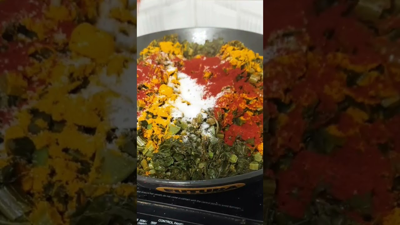 0rganic sarson ki bhujiya#food #cookingchannel #lunch #youtubeshorts #viralshorts#mustard#greenleafy