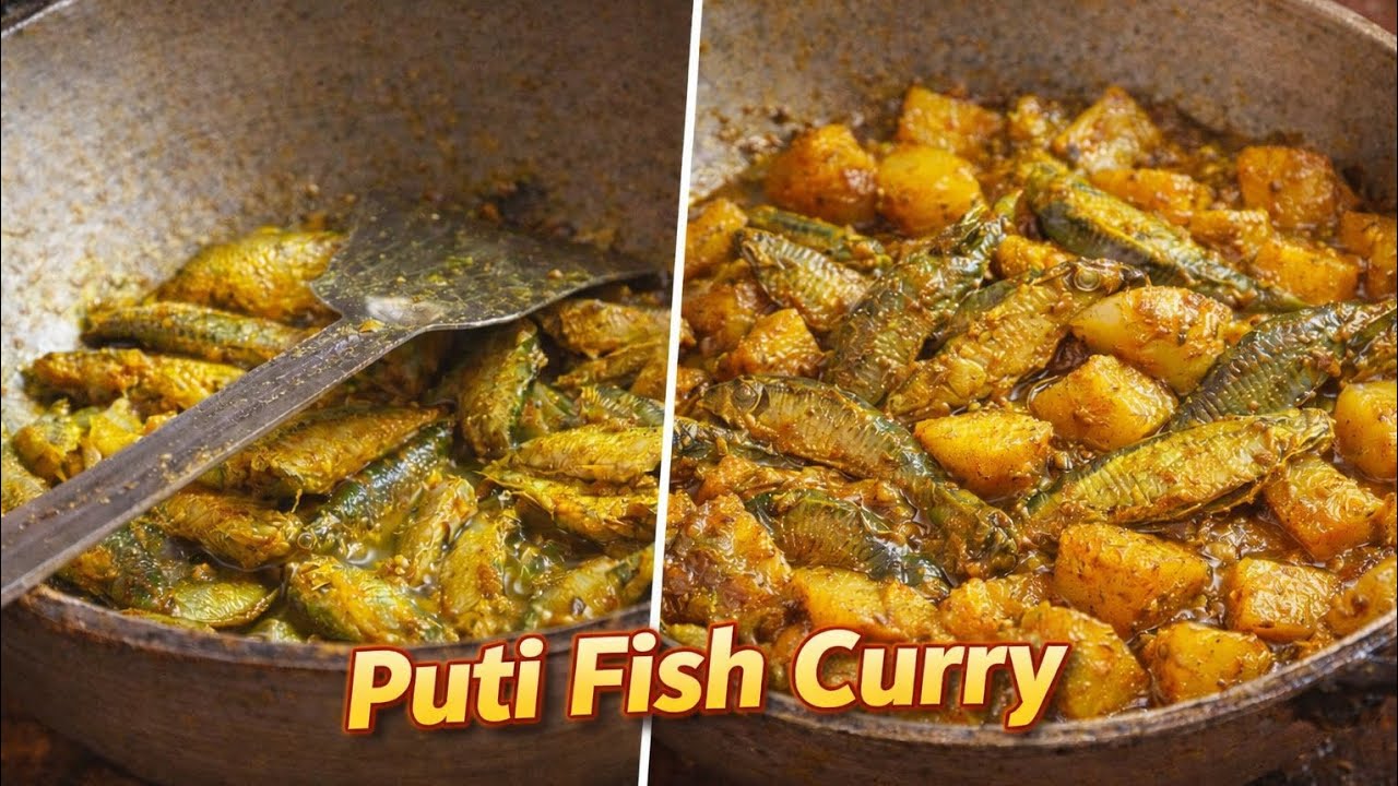 Hot & Spicy Puti Fish Recipe | Jhal Jhal Puti Mach || Cooking with RiSu 