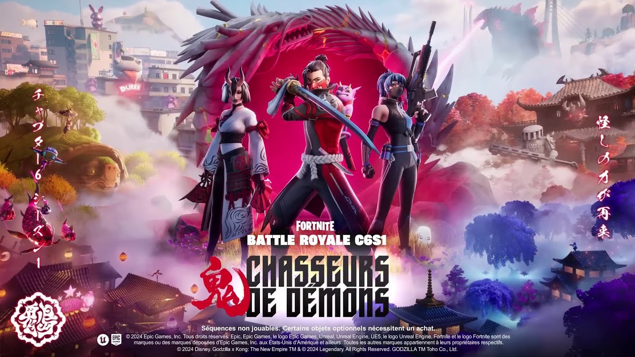FORTNITE CHAPITRE 6 SAISON 1 - CHASSEURS DE DEMONS TRAILER