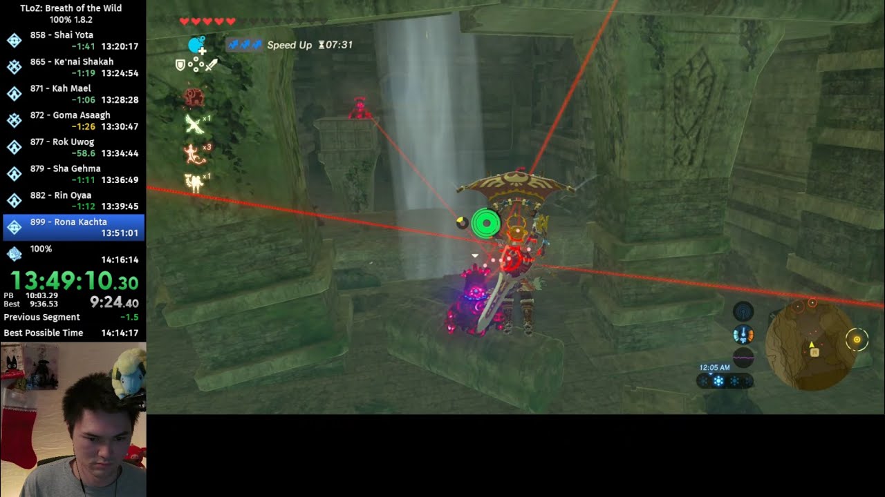A 1 Minute WR in BotW 100% 12/14/2025