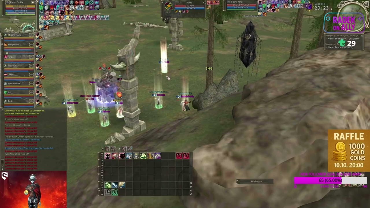 Lineage 2 Scryde x100 &ndash; Day 16 GOG1, Tantar 2, Tiat & Tezza ⚔🔥 | Titan POV