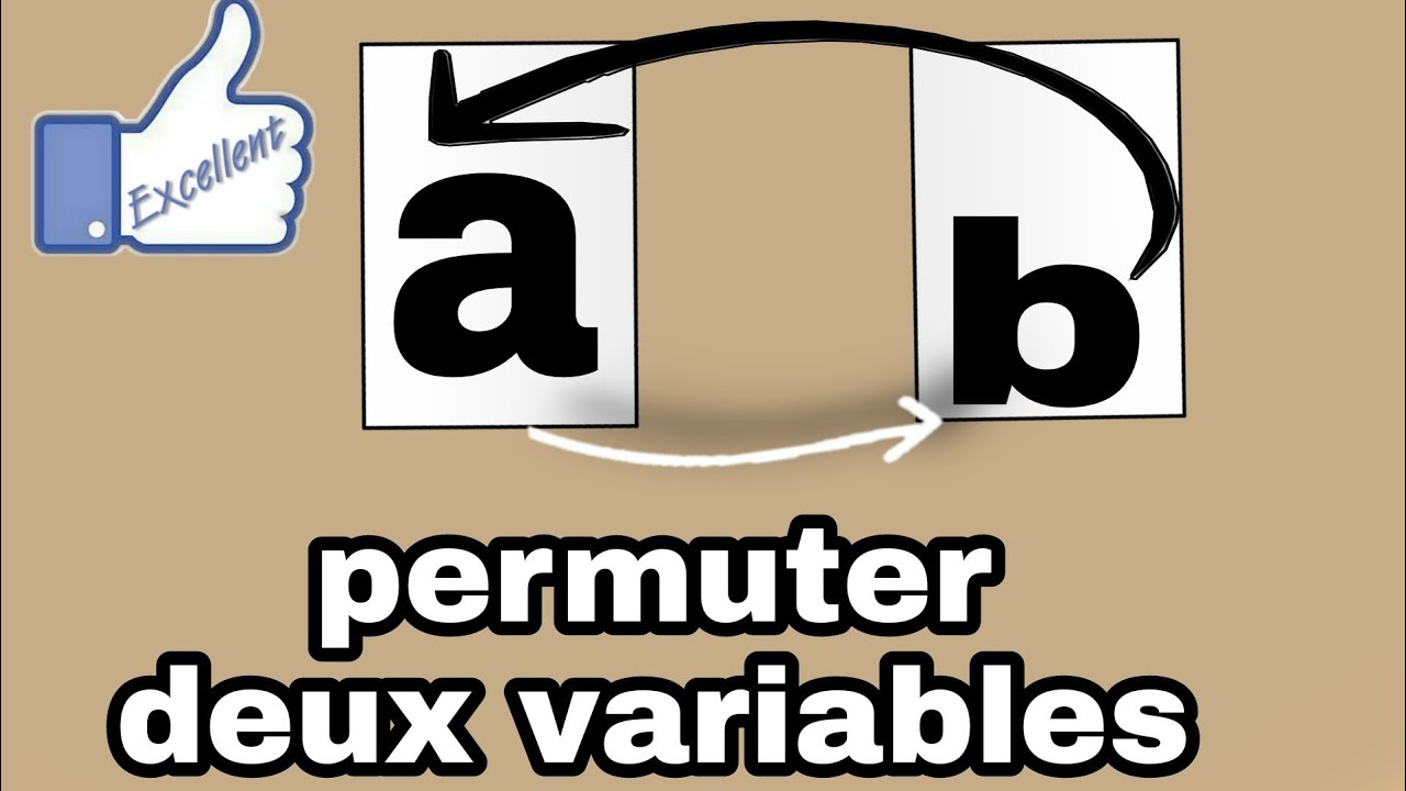 comment permuter le contenu de deux variables sans variable intermédiaire