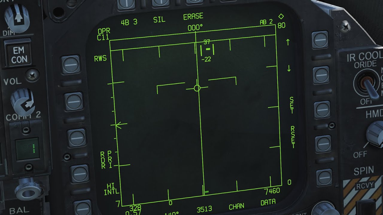 TUTORIAL RADAR F18 A/A dcs (castellano)